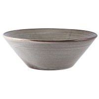 Smoke Grey Terra Conical Bowl